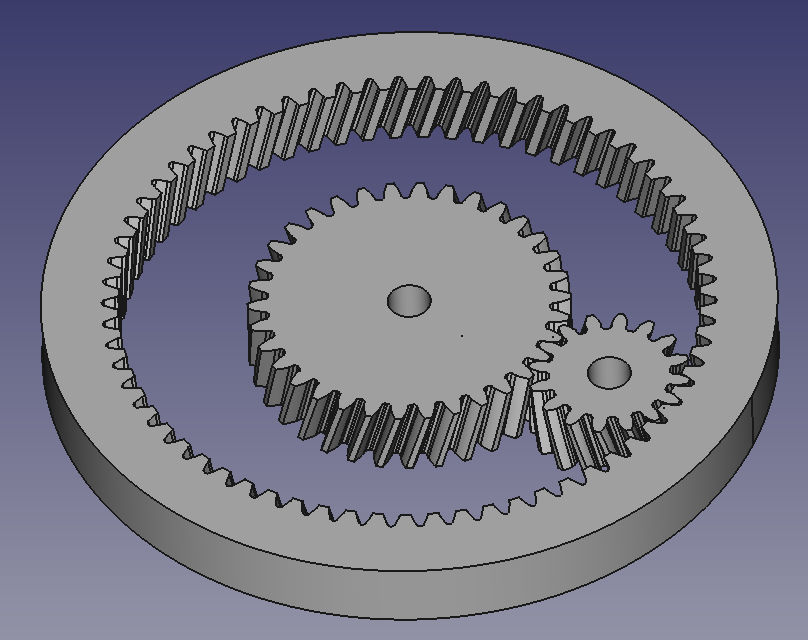 Planetary gears in FreeCAD (Pt 1) – Code Make Share